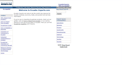 Desktop Screenshot of ecuadorexports.com